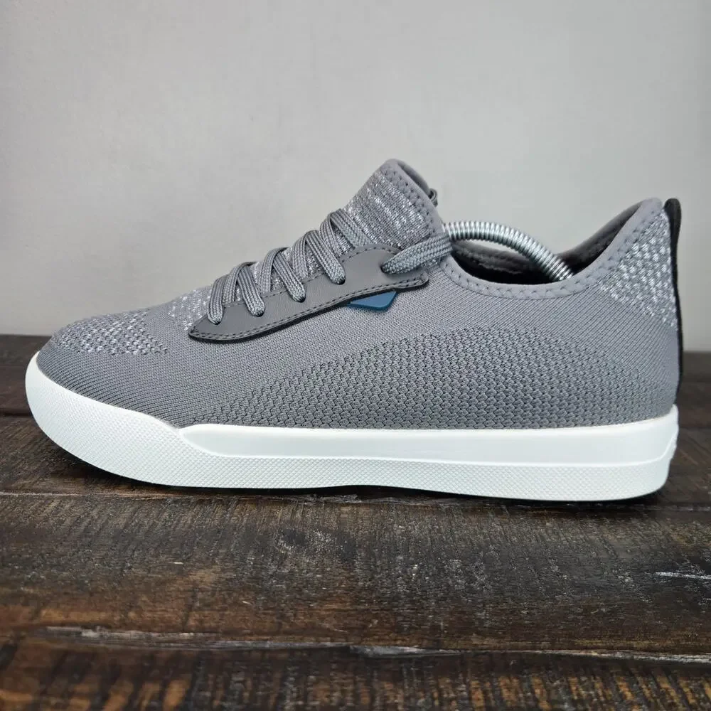 NEW Vessi Weekend Womens Size 9 Waterproof Shoes Sneaker Concrete Grey Mens 8